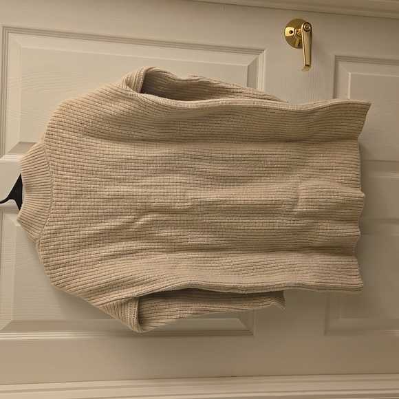 Sezane Luan Cotton/wool Cream Knit Dress - Picture 9 of 11